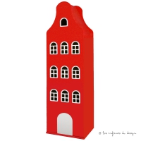 Armoire Amsterdam classique - Rouge